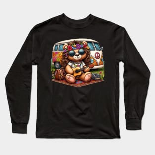 hippie teddy bear 1.0 Long Sleeve T-Shirt